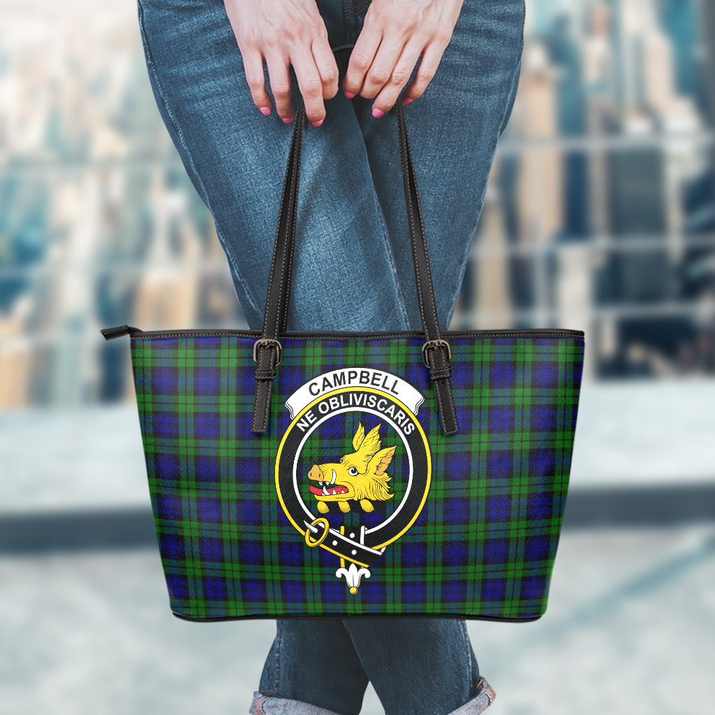 campbell-modern-tartan-leather-tote-bag-with-family-crest