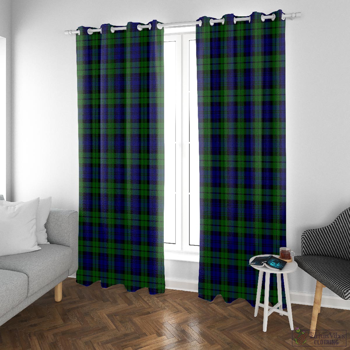 Campbell Modern Tartan Window Curtain