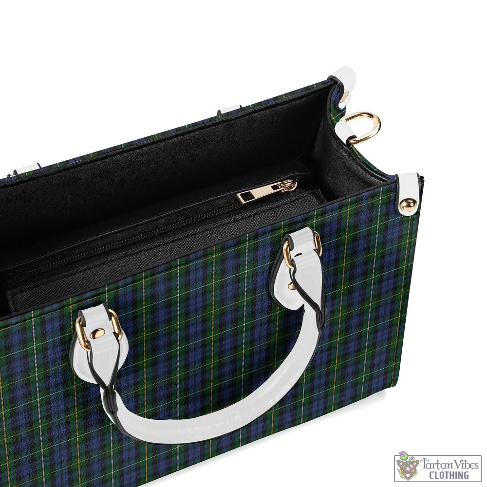 Tartan Vibes Clothing Campbell of Argyll #01 Tartan Luxury Leather Handbags