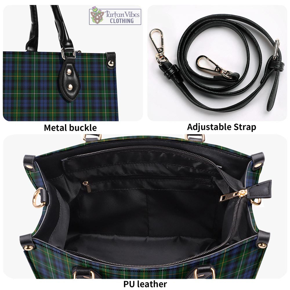 Tartan Vibes Clothing Campbell of Argyll #01 Tartan Luxury Leather Handbags