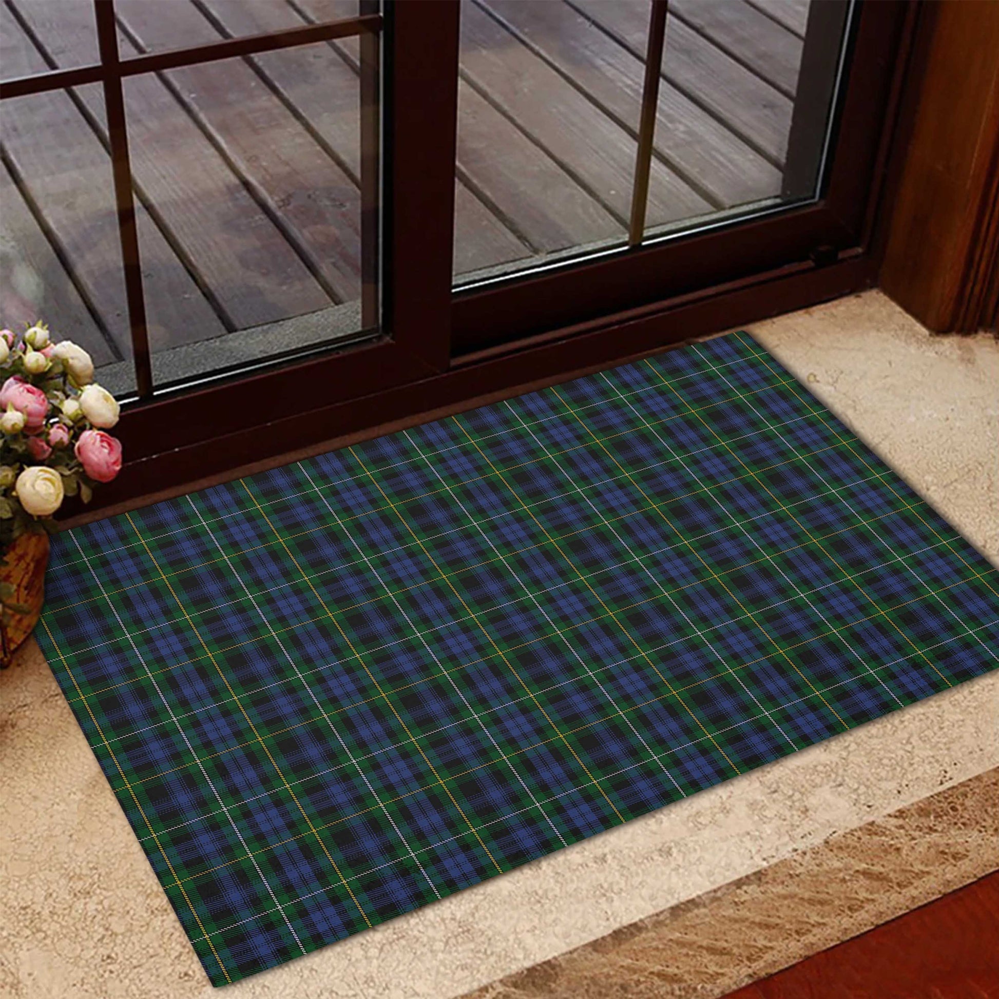 Campbell of Argyll #01 Tartan Door Mat - Tartanvibesclothing Shop