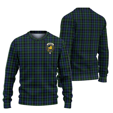 Campbell of Argyll #01 Tartan Ugly Sweater with Family Crest