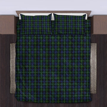 Campbell of Argyll #01 Tartan Quilt Bed Set