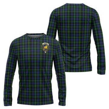 Campbell of Argyll #01 Tartan Long Sleeve T-Shirt with Family Crest