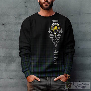 Campbell of Argyll #01 Tartan Sweatshirt Featuring Alba Gu Brath Family Crest Celtic Inspired