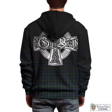 Campbell of Argyll #01 Tartan Hoodie Featuring Alba Gu Brath Family Crest Celtic Inspired