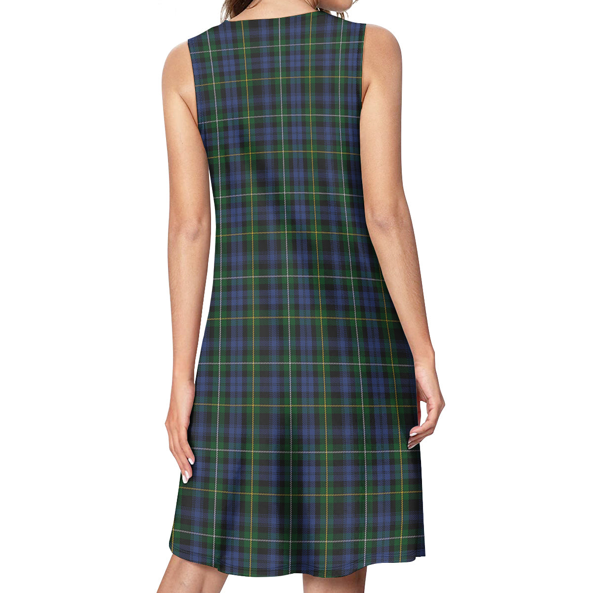 Campbell of Argyll #01 Tartan Womens Casual Dresses - Tartanvibesclothing