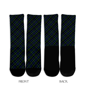 Campbell of Argyll #01 Tartan Crew Socks Cross Tartan Style