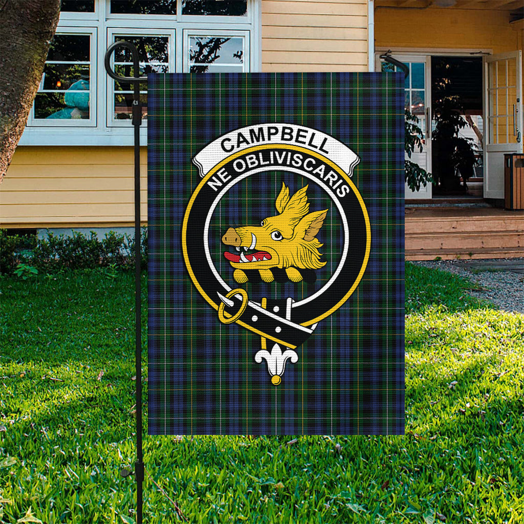 Campbell of Argyll #01 Tartan Flag with Family Crest - Tartan Vibes Clothing