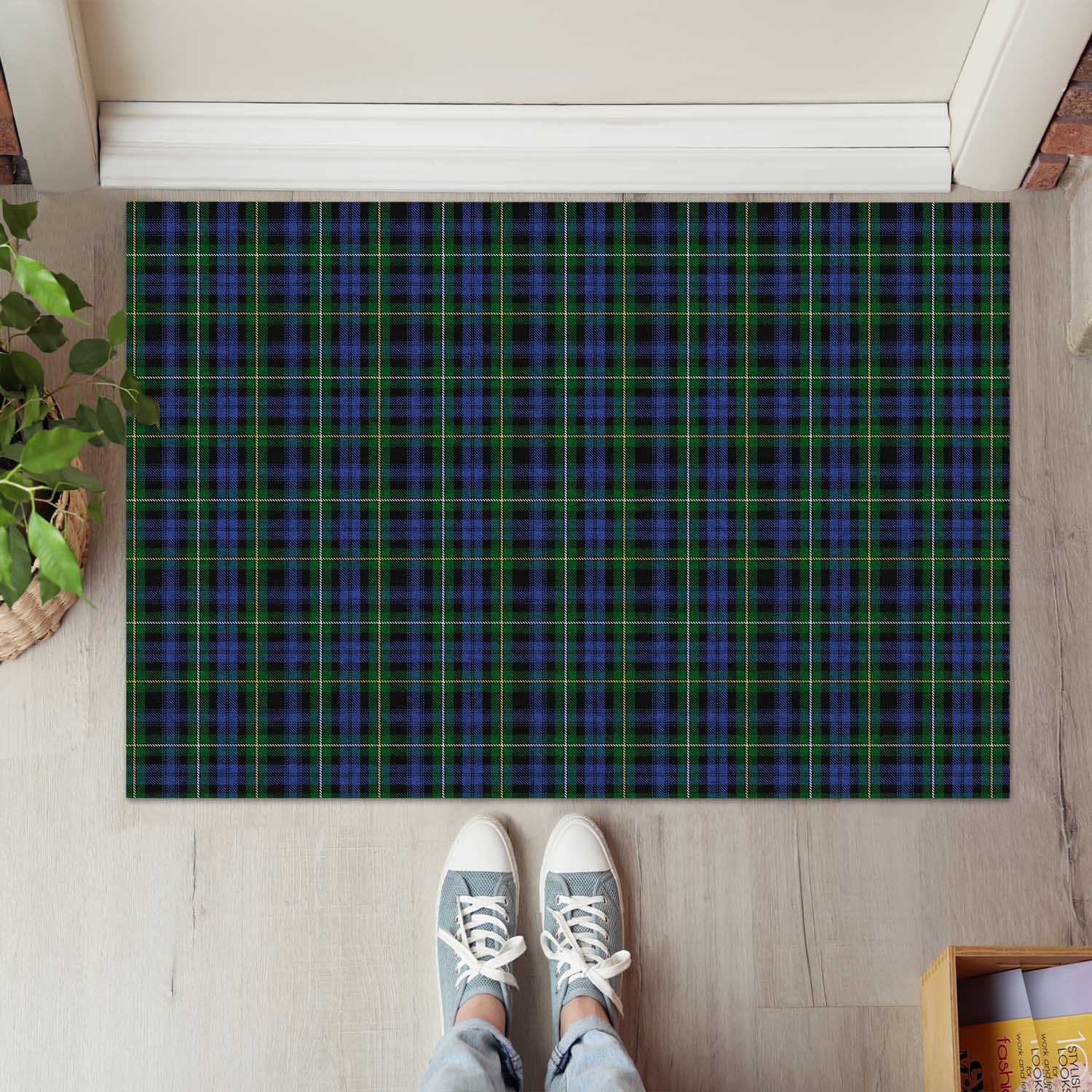 Campbell of Argyll #01 Tartan Door Mat - Tartanvibesclothing Shop