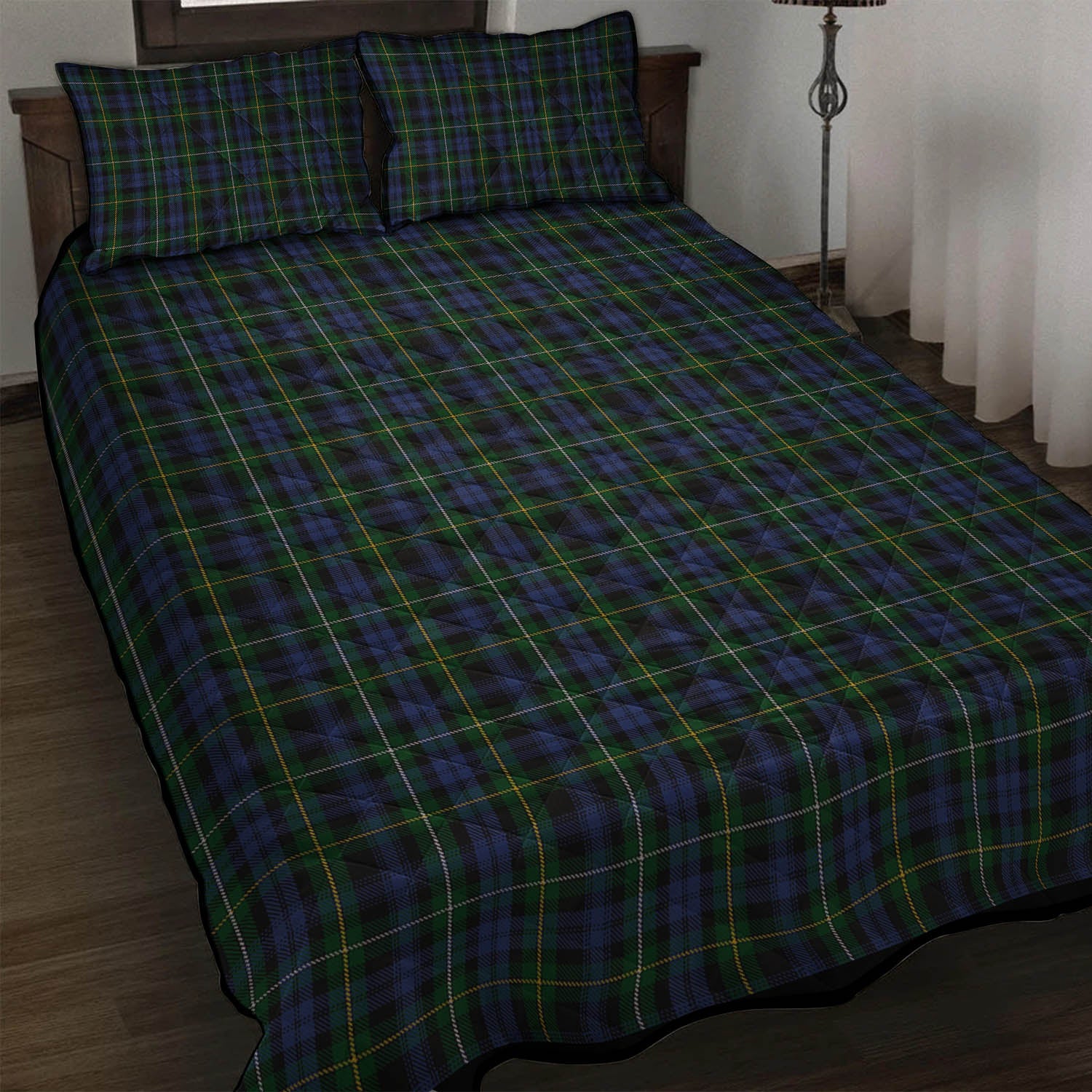 Campbell of Argyll #01 Tartan Quilt Bed Set - Tartanvibesclothing Shop