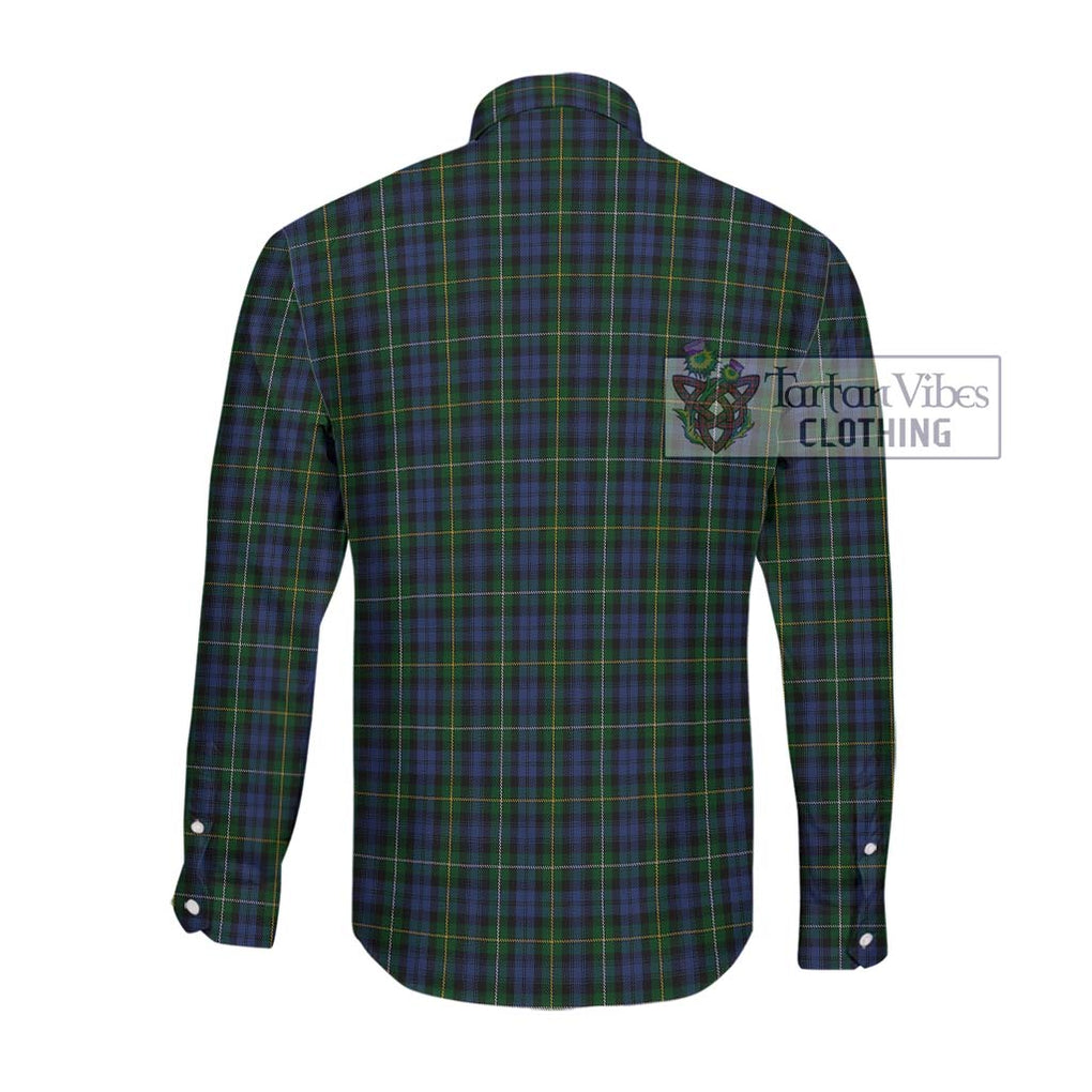 Campbell of Argyll 01 Tartan Long Sleeve Button Shirt with Family Crest DNA In Me Style - Tartanvibesclothing Shop