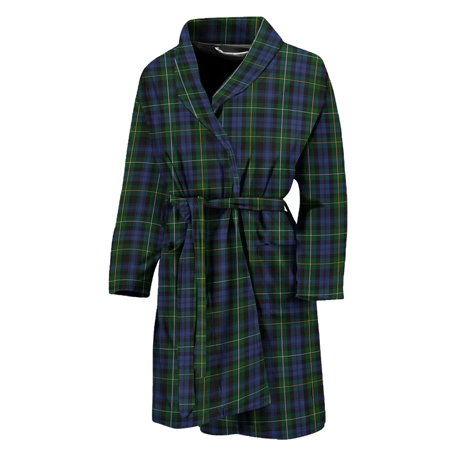 Campbell of Argyll #01 Tartan Bathrobe - Tartan Vibes Clothing