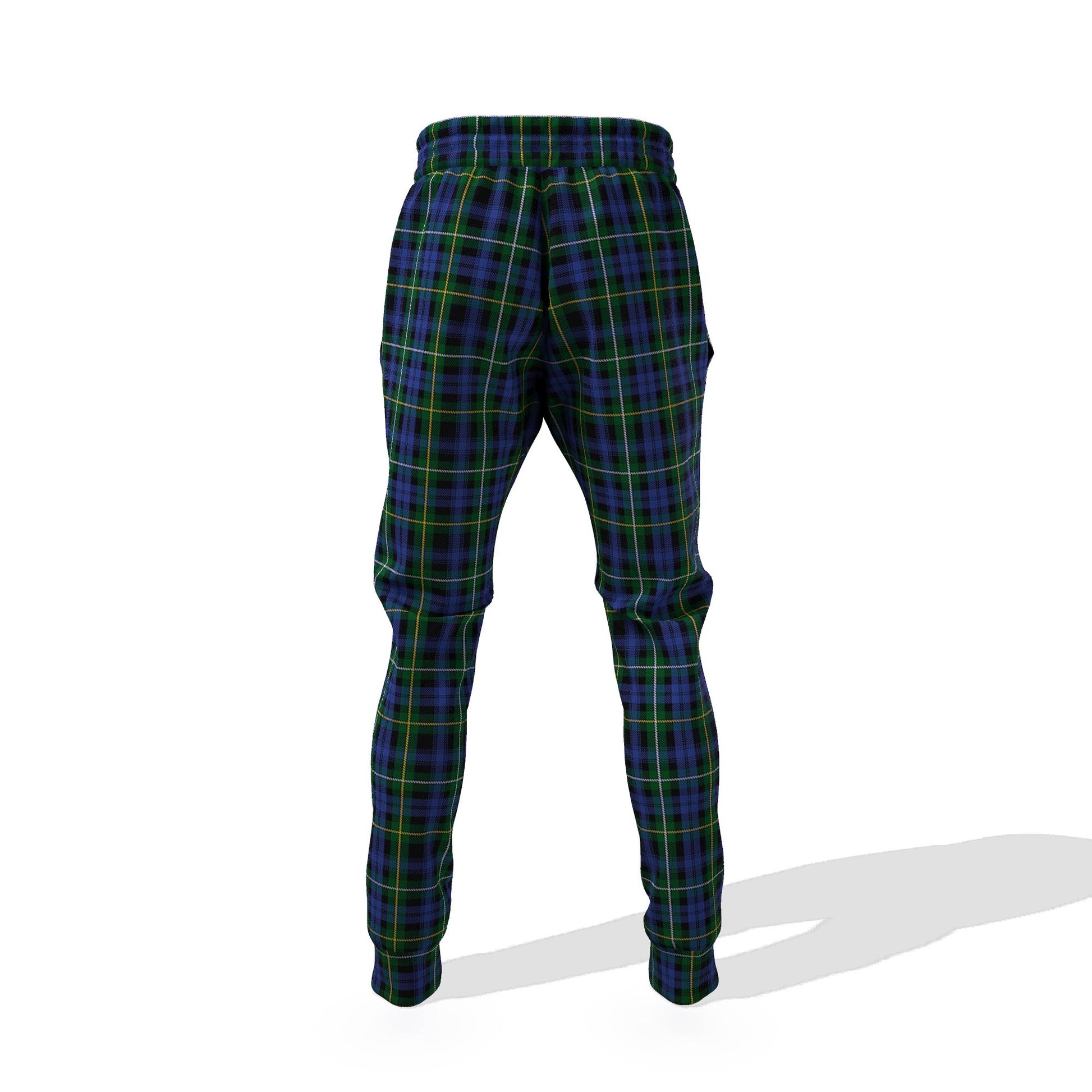 Campbell of Argyll #01 Tartan Joggers Pants with Family Crest - Tartanvibesclothing Shop