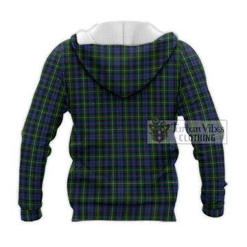 Campbell of Argyll 01 Tartan Knitted Hoodie with Family Crest DNA In Me Style