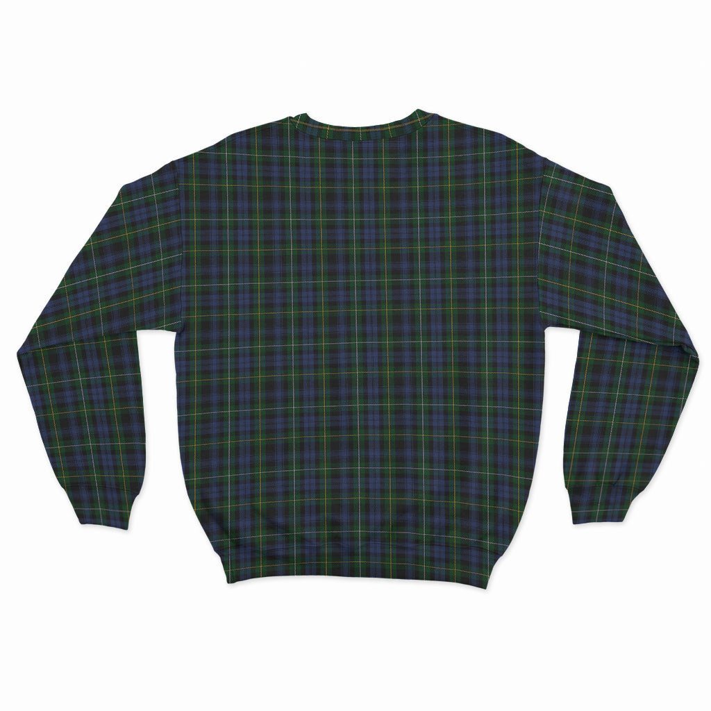 Campbell of Argyll #01 Tartan Sweatshirt with Family Crest - Tartan Vibes Clothing