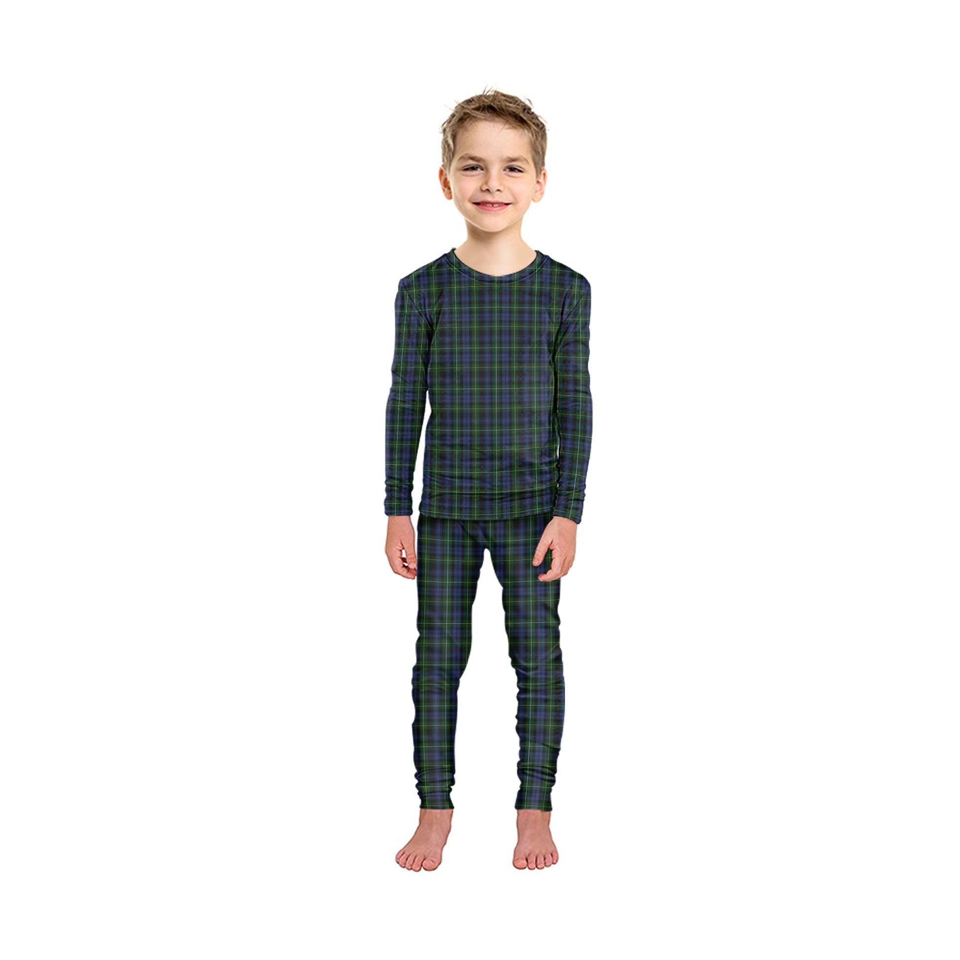 Campbell of Argyll #01 Tartan Pajamas Family Set - Tartanvibesclothing Shop