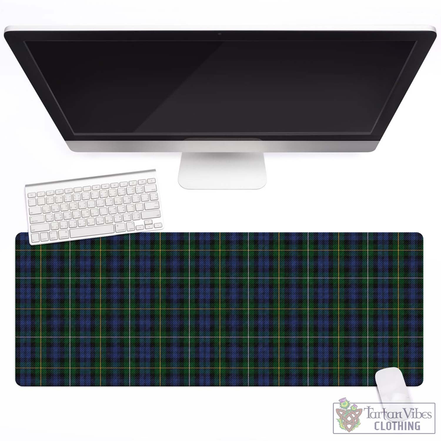 Tartan Vibes Clothing Campbell of Argyll #01 Tartan Mouse Pad