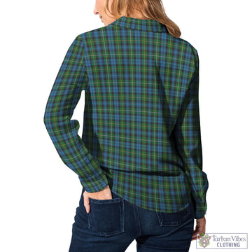 Campbell of Argyll #02 Tartan Women's Casual Shirt