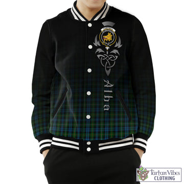 Campbell of Argyll #02 Tartan Baseball Jacket Featuring Alba Gu Brath Family Crest Celtic Inspired