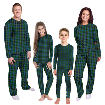 Campbell of Argyll #02 Tartan Pajamas Family Set