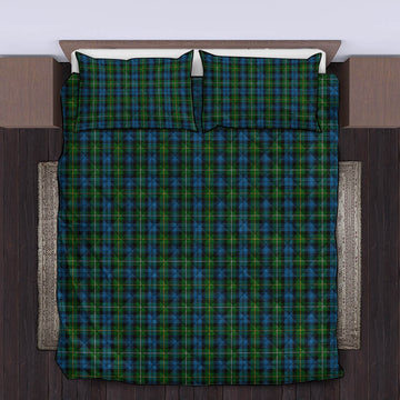 Campbell of Argyll #02 Tartan Quilt Bed Set