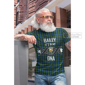 Campbell of Argyll 02 Tartan Cotton T-shirt with Family Crest DNA In Me Style