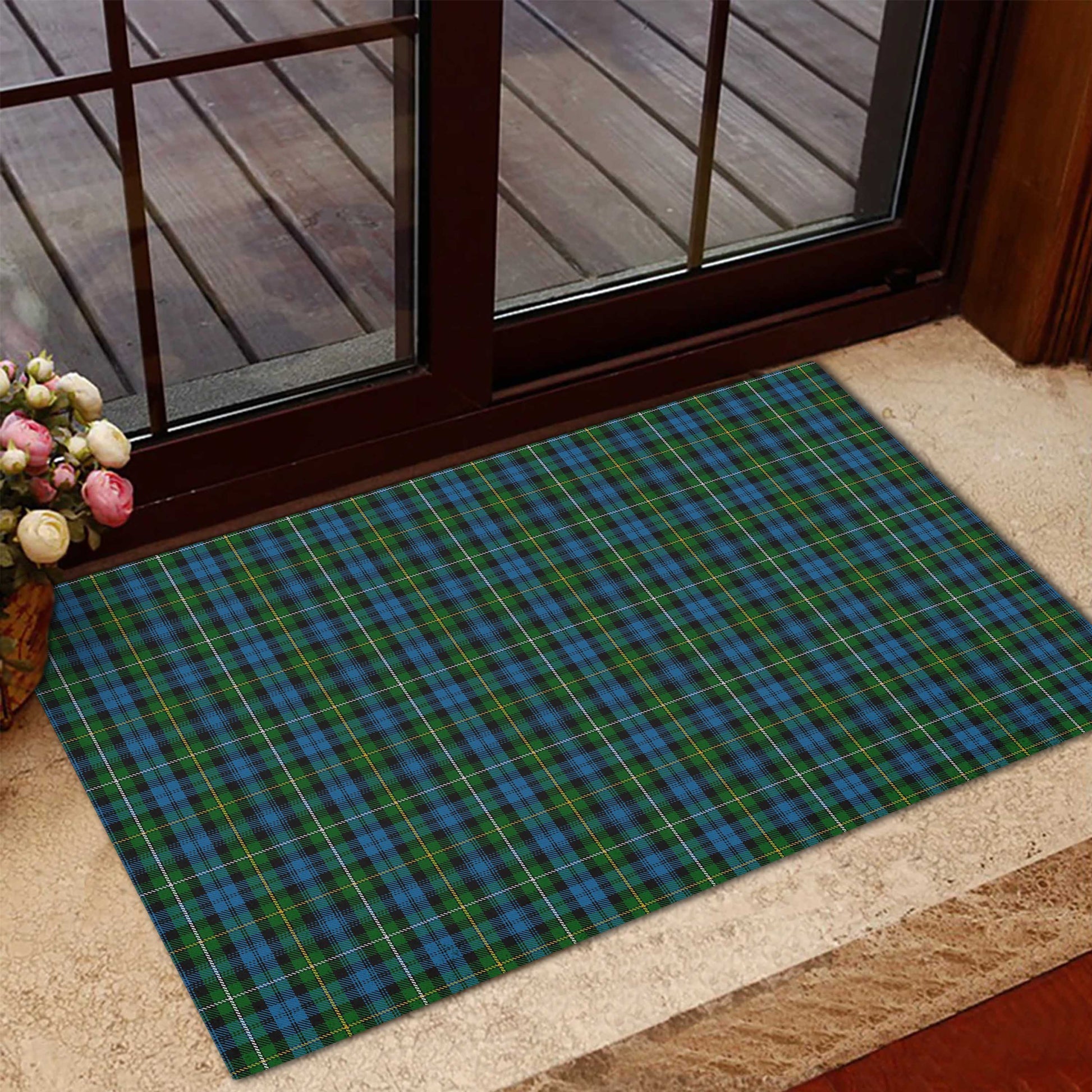 Campbell of Argyll #02 Tartan Door Mat - Tartanvibesclothing Shop