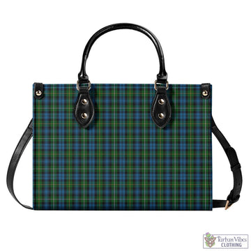 Campbell of Argyll #02 Tartan Luxury Leather Handbags