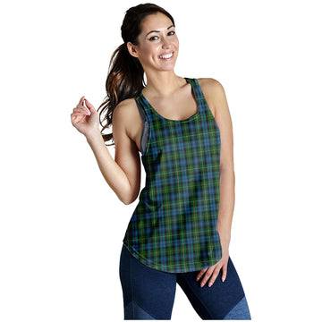 Campbell of Argyll #02 Tartan Women Racerback Tanks