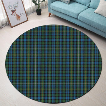 Campbell of Argyll #02 Tartan Round Rug