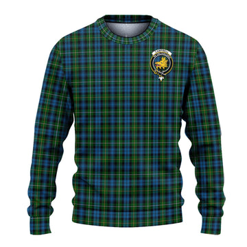 Campbell of Argyll #02 Tartan Ugly Sweater with Family Crest