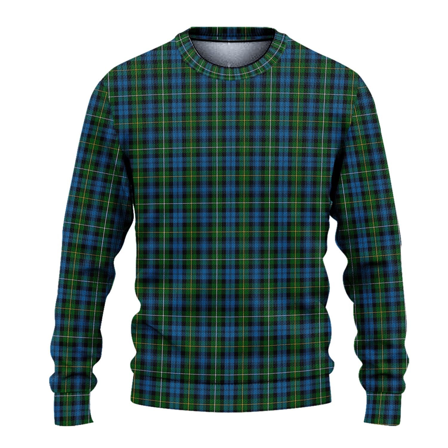 Campbell of Argyll #02 Tartan Knitted Sweater - Tartanvibesclothing Shop