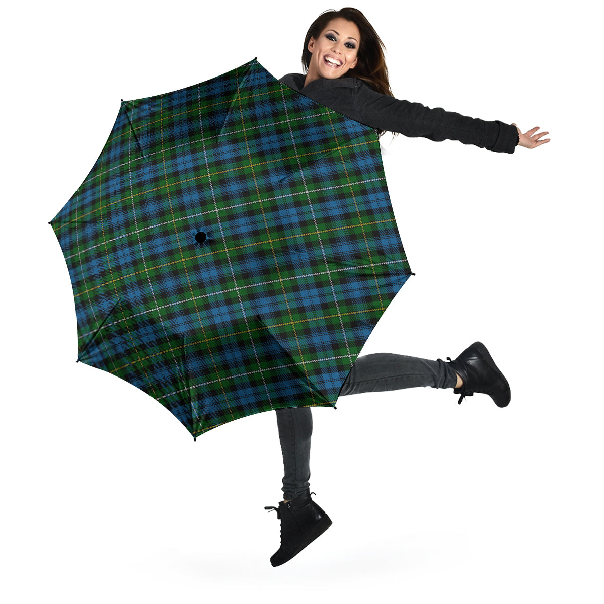 Campbell of Argyll #02 Tartan Umbrella - Tartanvibesclothing