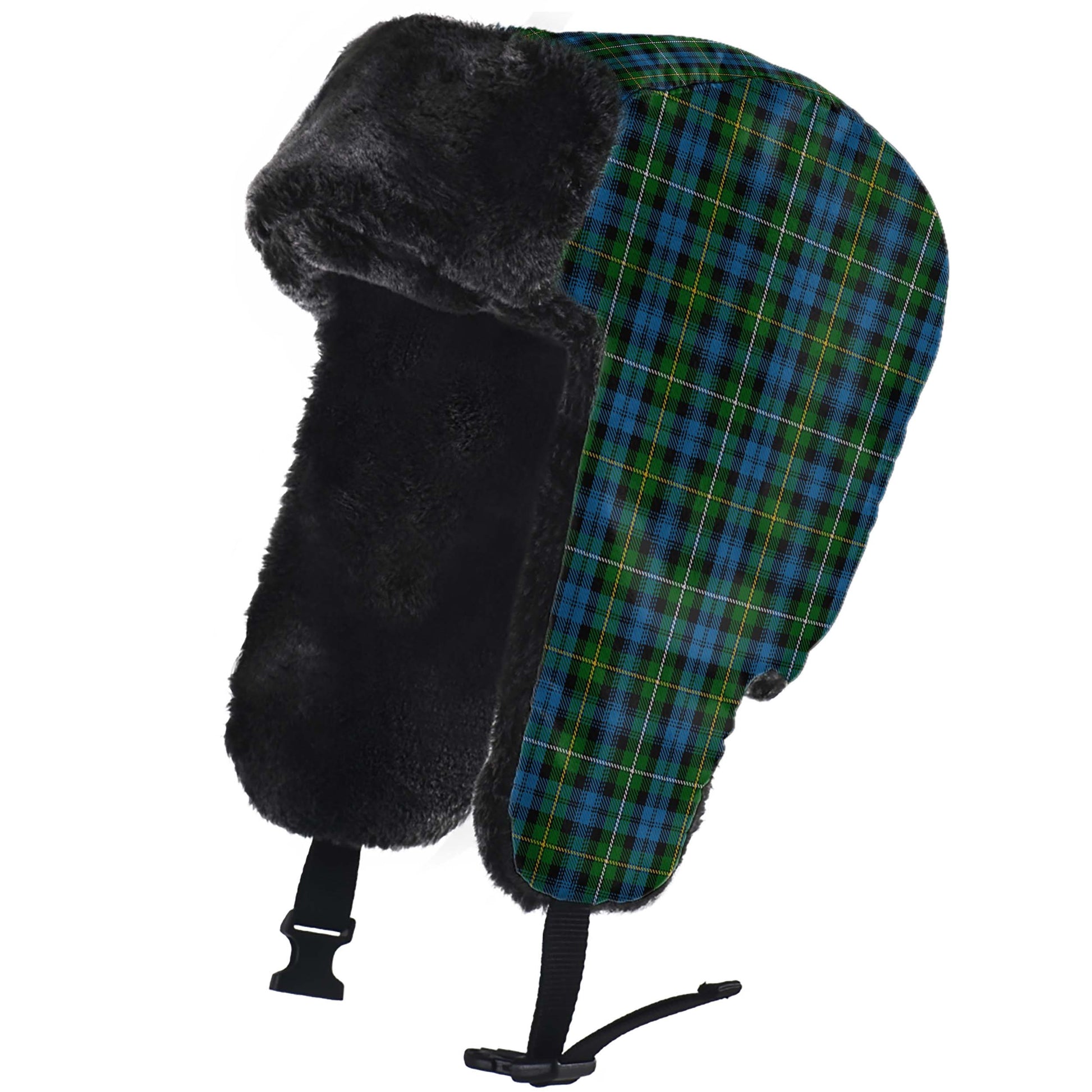 Campbell of Argyll #02 Tartan Winter Trapper Hat - Tartanvibesclothing Shop