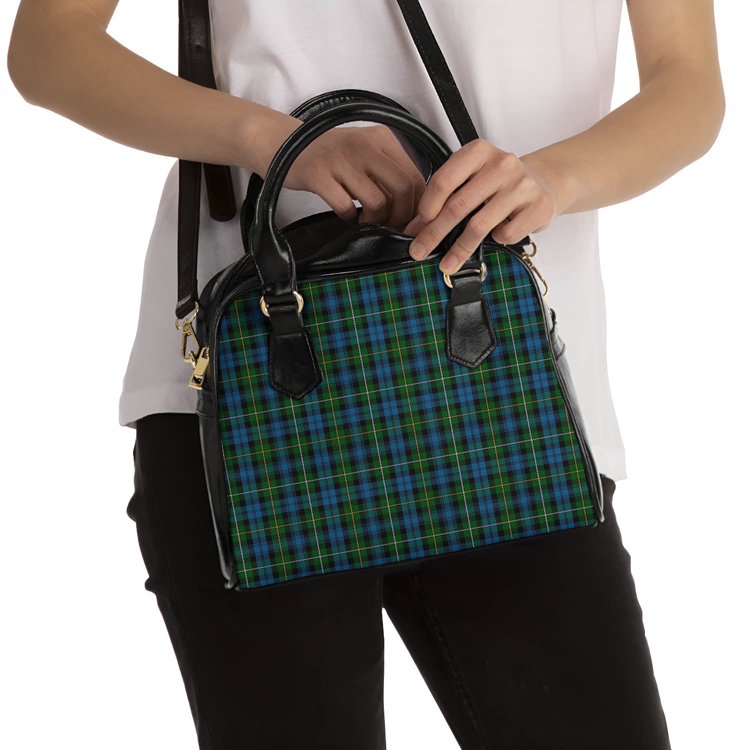 Campbell of Argyll #02 Tartan Shoulder Handbags - Tartanvibesclothing Shop