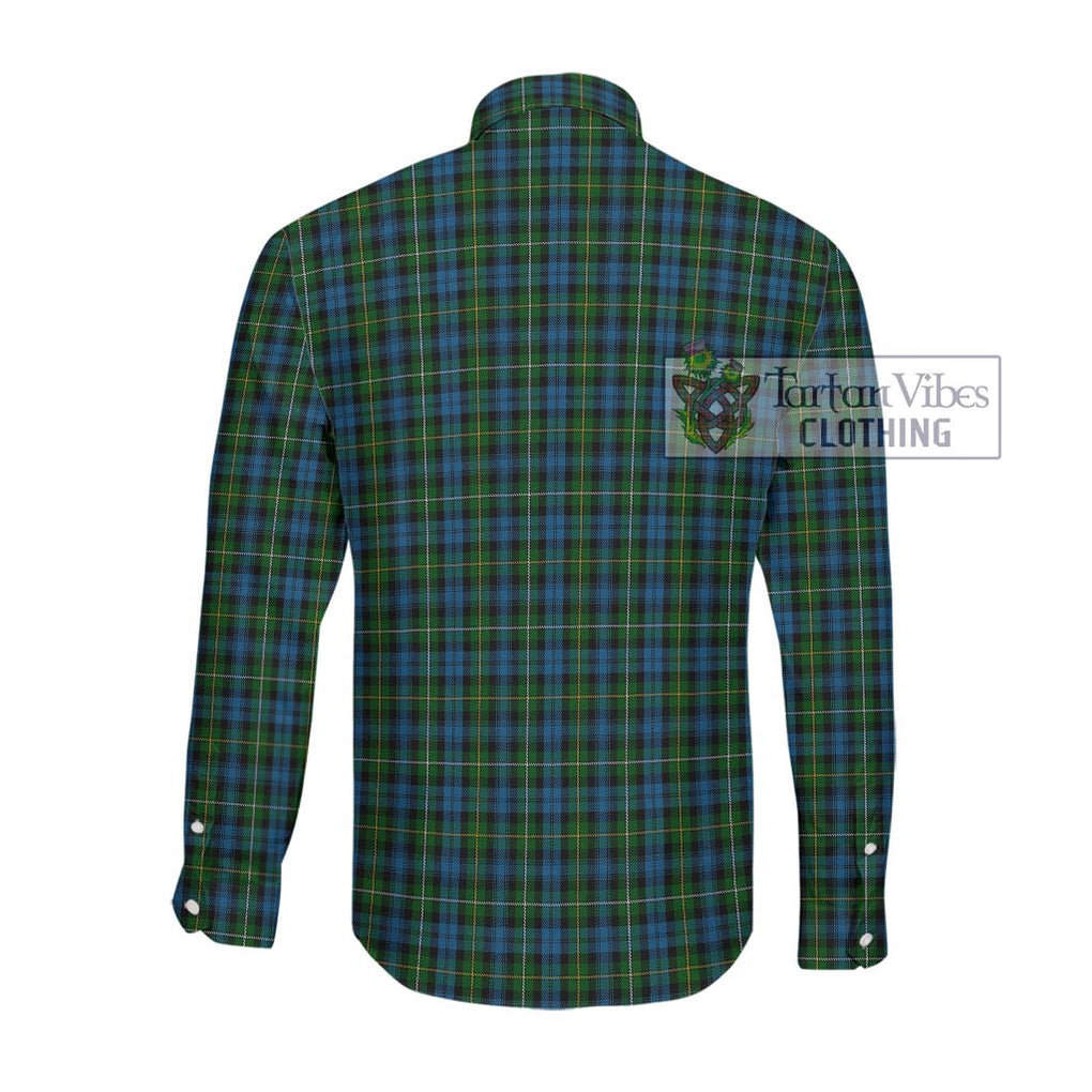 Campbell of Argyll 02 Tartan Long Sleeve Button Shirt with Family Crest DNA In Me Style - Tartanvibesclothing Shop