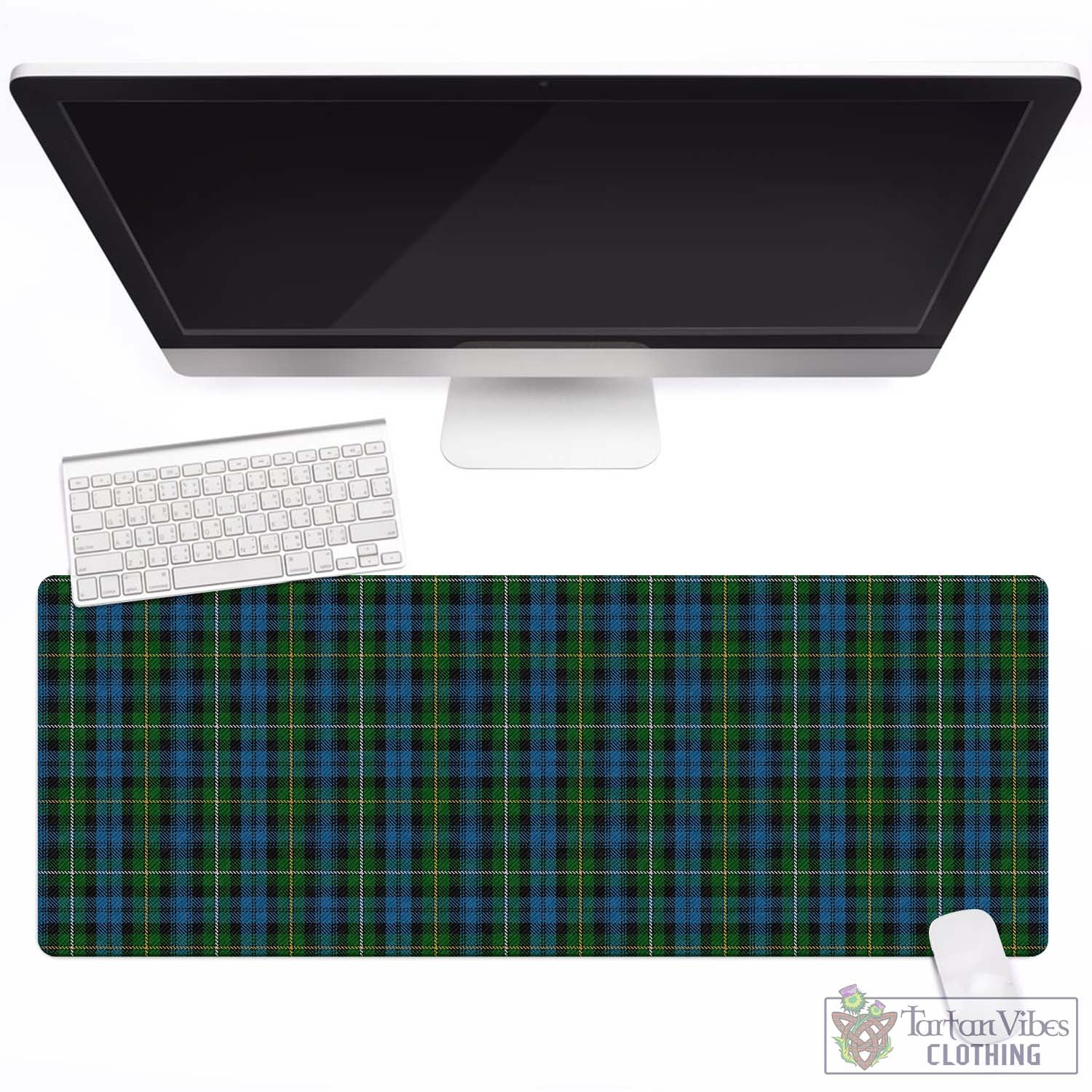 Tartan Vibes Clothing Campbell of Argyll #02 Tartan Mouse Pad