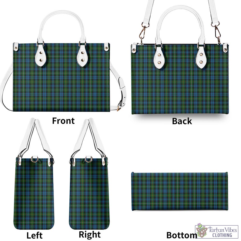 Tartan Vibes Clothing Campbell of Argyll #02 Tartan Luxury Leather Handbags