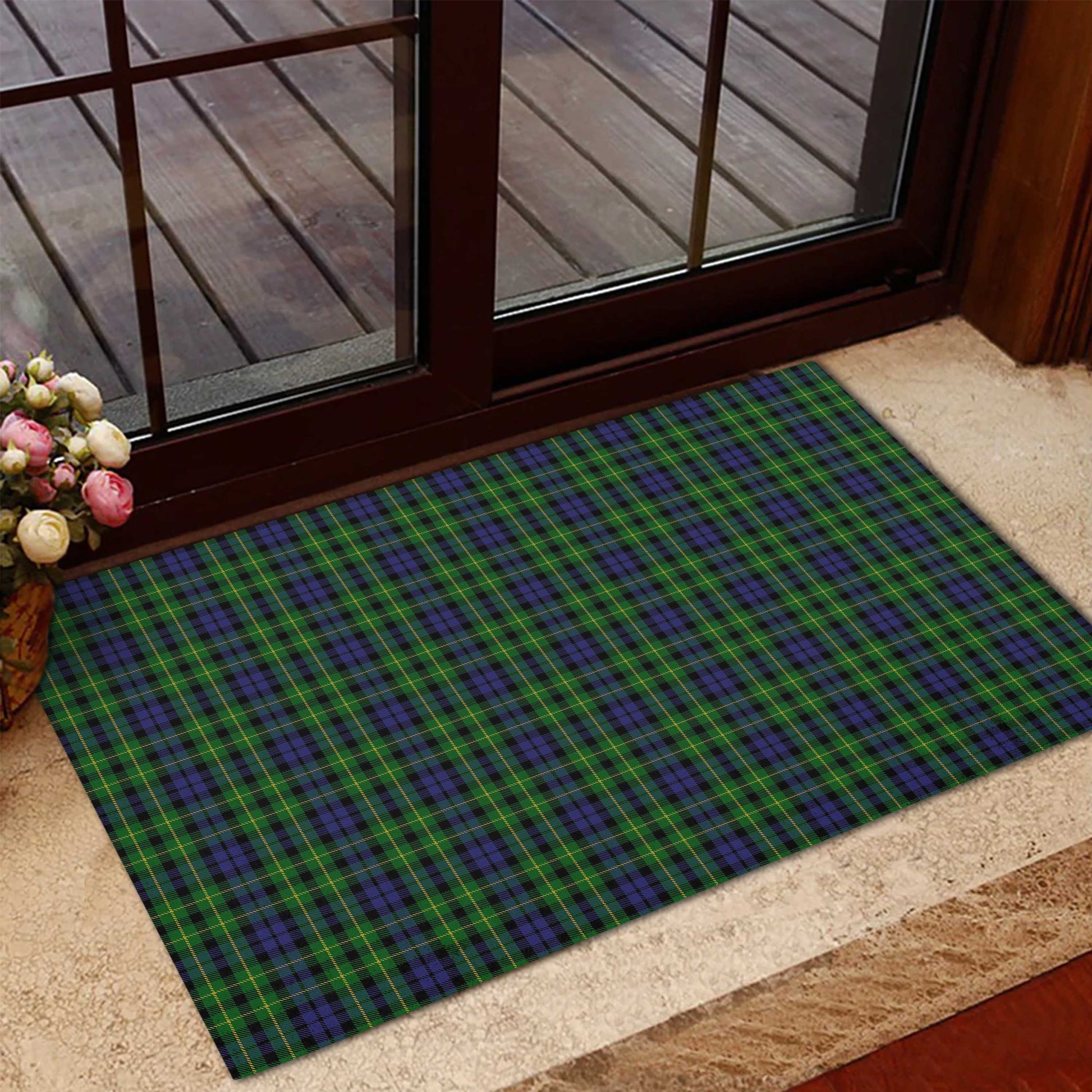 Campbell of Breadalbane Tartan Door Mat - Tartanvibesclothing