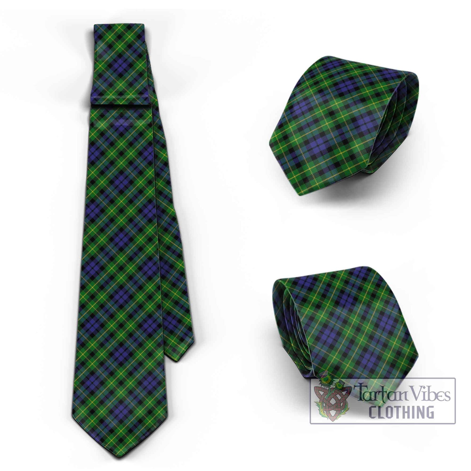 Tartan Vibes Clothing Campbell of Breadalbane Tartan Classic Necktie Cross Style