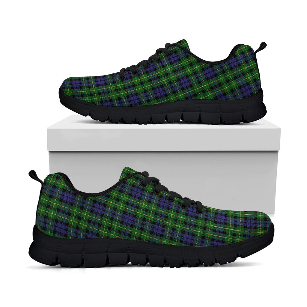 Campbell of Breadalbane Tartan Sneakers Kid's Sneakers - Tartan Vibes Clothing