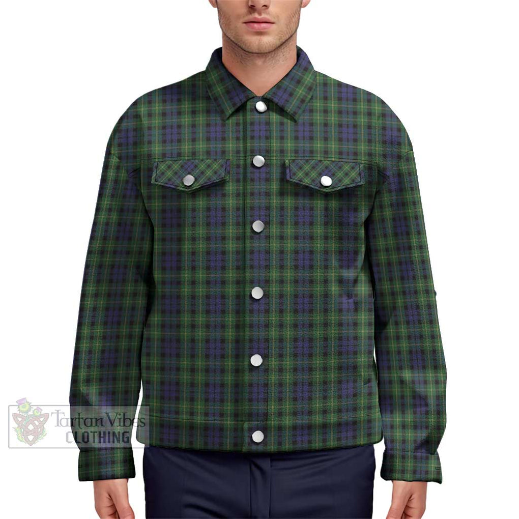 Campbell of Breadalbane Tartan Unisex Lapel Cotton Jacket Unisex - Tartan Vibes Clothing