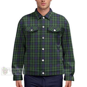 Campbell of Breadalbane Tartan Unisex Lapel Cotton Jacket