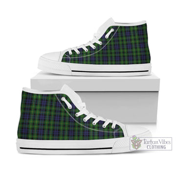 Campbell of Breadalbane Tartan High Top Shoes