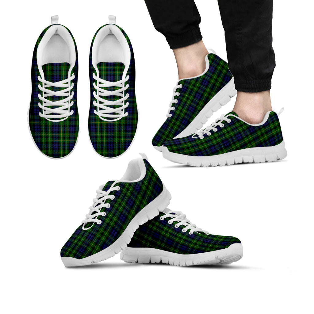 Campbell of Breadalbane Tartan Sneakers - Tartan Vibes Clothing