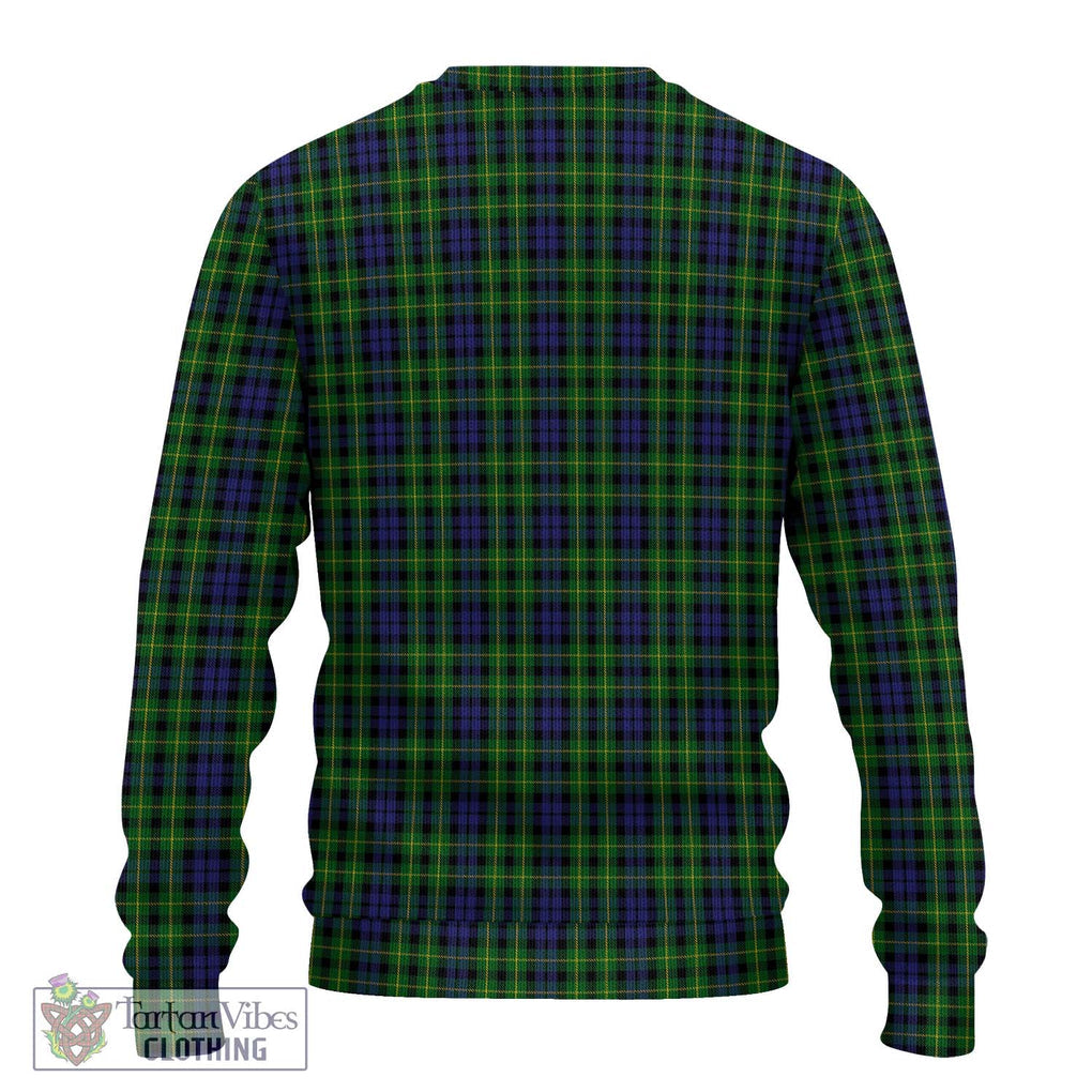 Campbell of Breadalbane Tartan Knitted Sweater with Family Crest DNA In Me Style - Tartanvibesclothing Shop