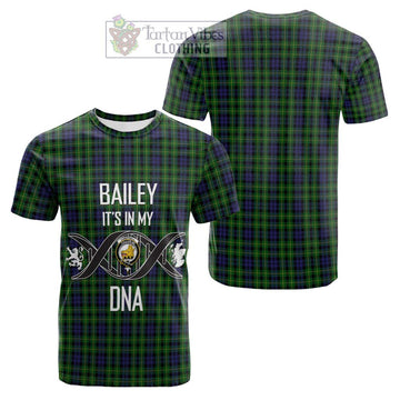 Campbell of Breadalbane Tartan Cotton T-shirt with Family Crest DNA In Me Style