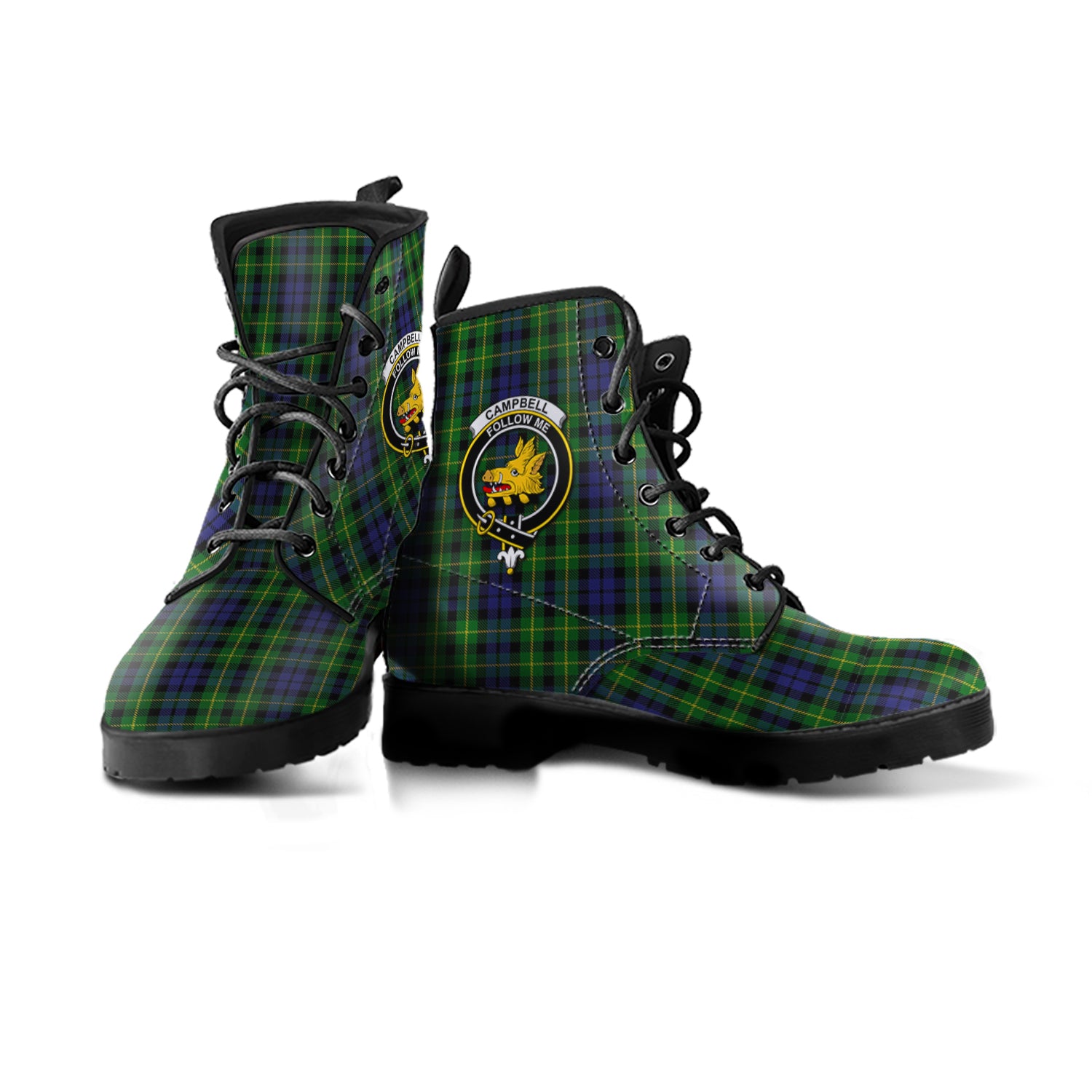 campbell-of-breadalbane-tartan-leather-boots-with-family-crest