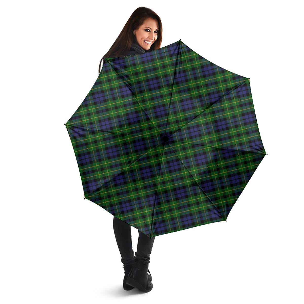 Campbell of Breadalbane Tartan Umbrella - Tartanvibesclothing